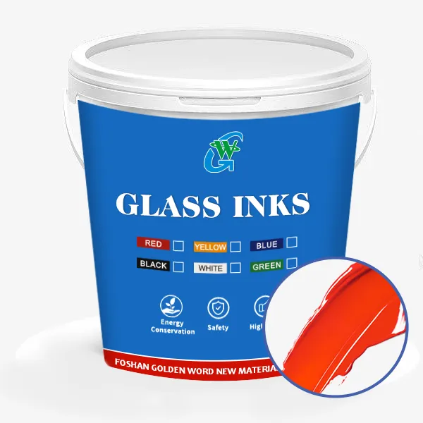 Vitrina din sticlă Veselă de înaltă transparență Cerneală din sticlă